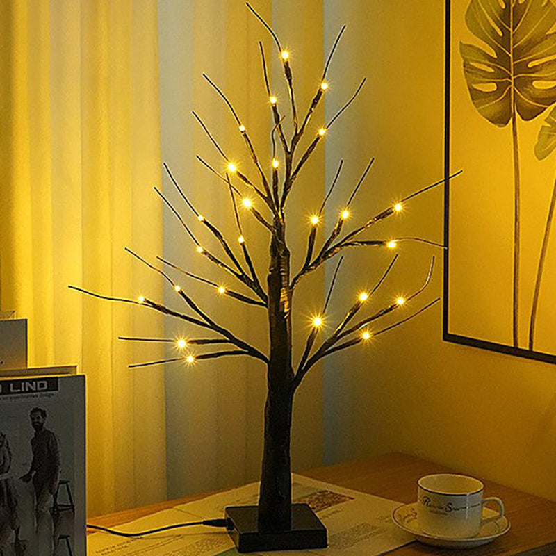Lighted Maple Tree Fall Decorations Battery Operated Patent Exclusive Pumpkins