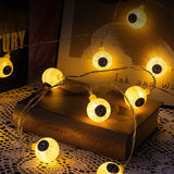 Load image into Gallery viewer, Halloween Eyeball String Lights