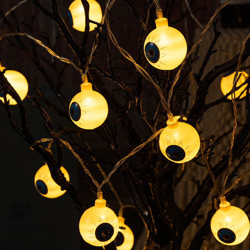 Halloween Eyeball String Lights