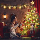 Load image into Gallery viewer, Warm White Reindeer String Lights