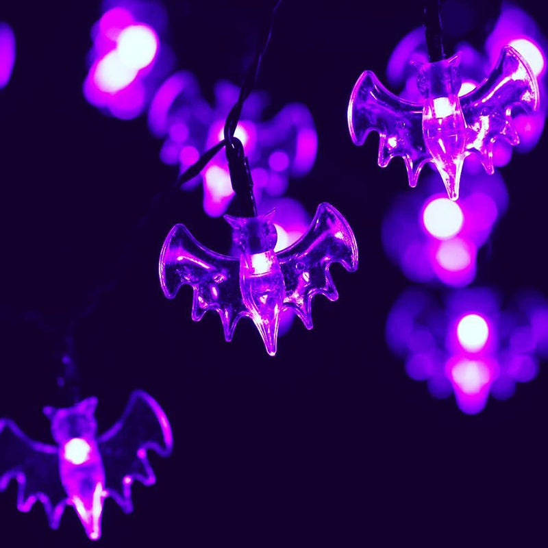Halloween Bats LED String Lights