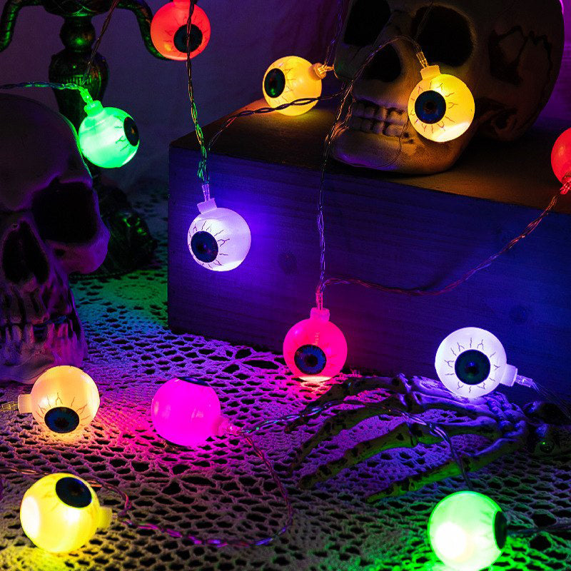 Halloween Eyeball String Lights