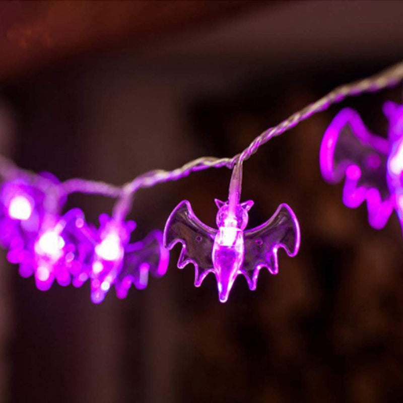 Halloween Bats LED String Lights