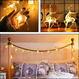 Load image into Gallery viewer, Warm White Reindeer String Lights