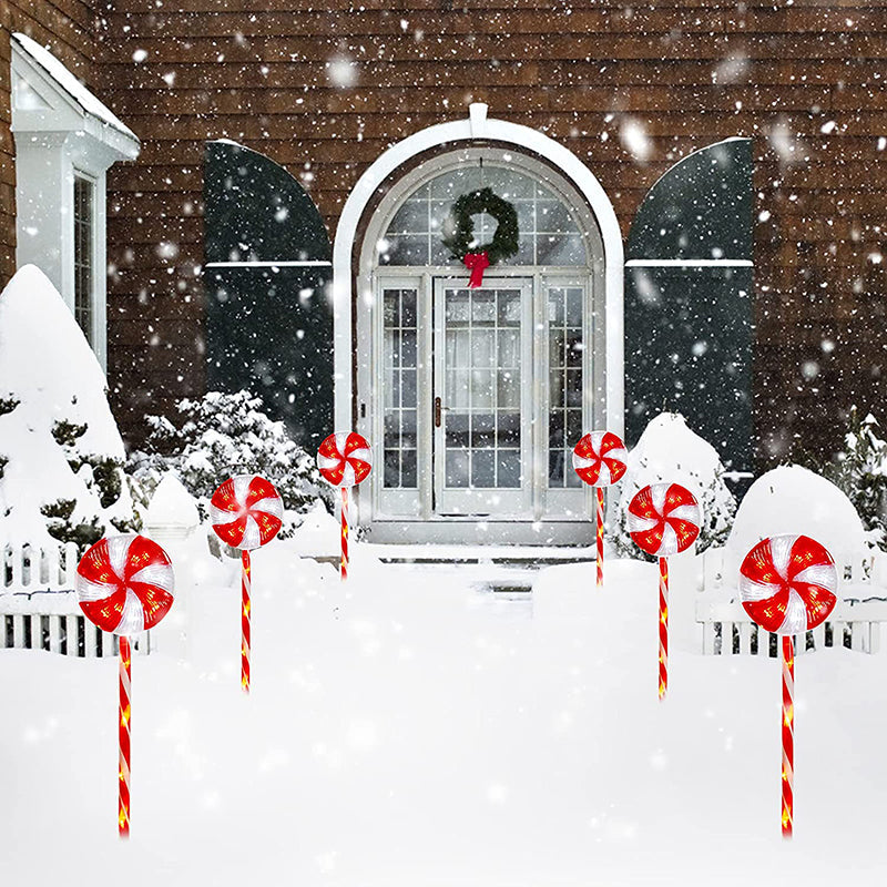 Christmas Candy Cane Lights