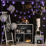 Load image into Gallery viewer, Halloween Bats LED String Lights