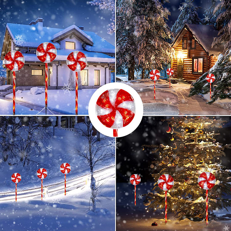 Christmas Candy Cane Lights