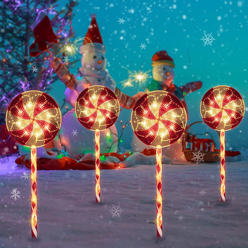 Christmas Candy Cane Lights