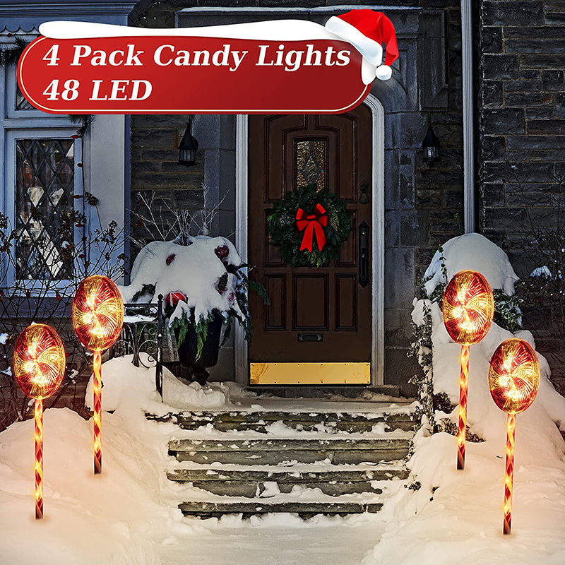 Christmas Candy Cane Lights