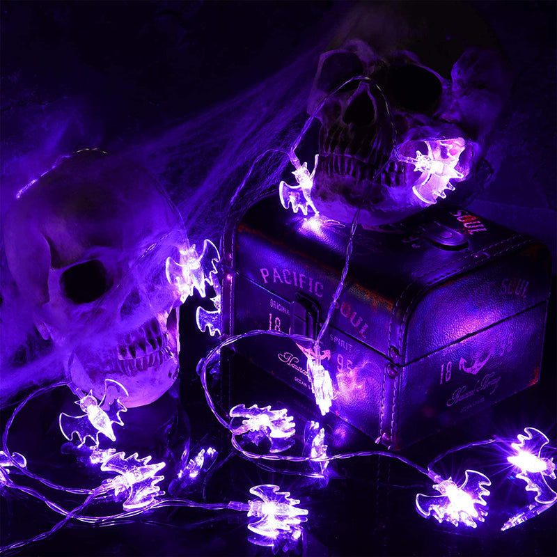 Halloween Bats LED String Lights