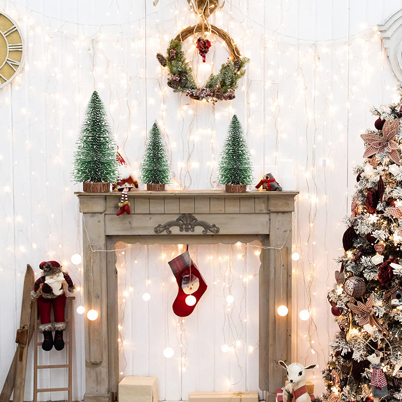 Small Artificial Tabletop Xmas Pine Tree Christmas Decorations