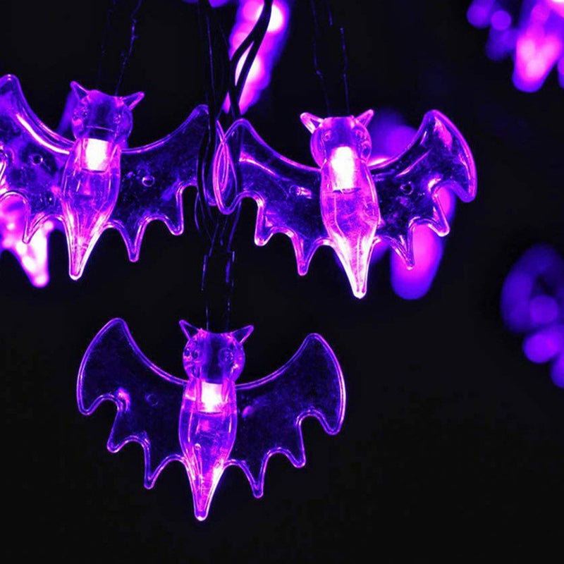 Halloween Bats LED String Lights