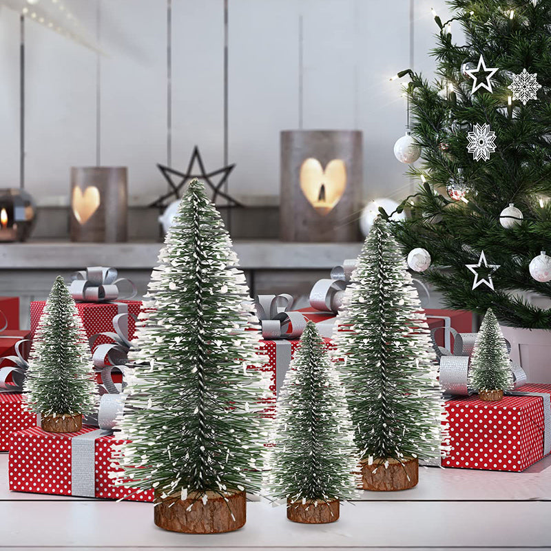 Small Artificial Tabletop Xmas Pine Tree Christmas Decorations