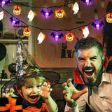 Load image into Gallery viewer, Scary Ghost Shape string light