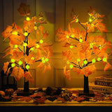 Load image into Gallery viewer, Lighted Maple Tree Fall Decorations Battery Operated Patent Exclusive Pumpkins