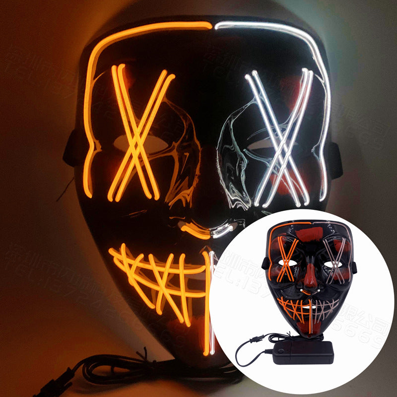 Halloween LED Light up Purge Mask