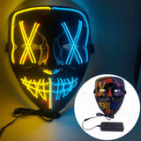 Load image into Gallery viewer, Halloween LED Light up Purge Mask