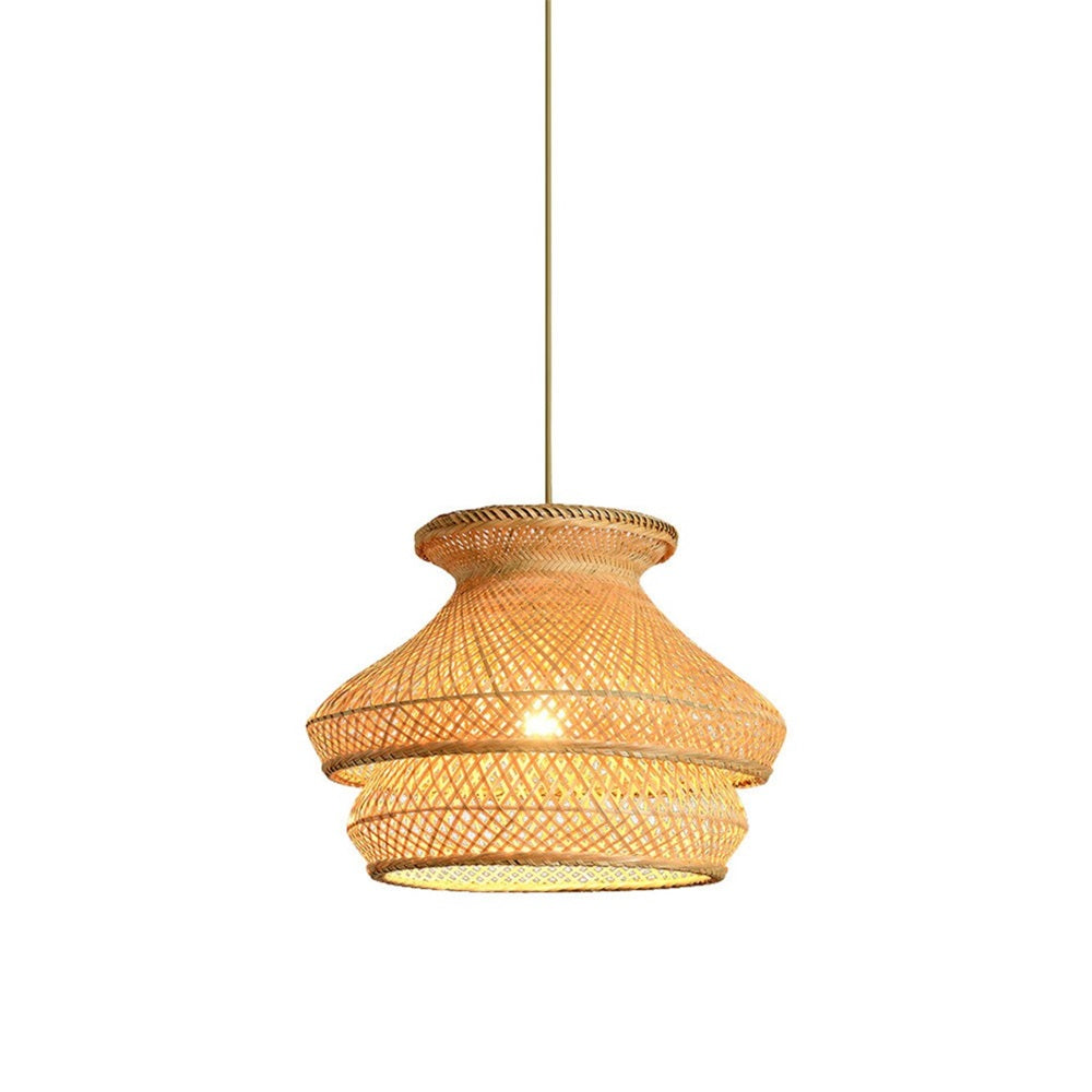 kitchen Bamboo pendant lights Art Chandeliers Home Decoration