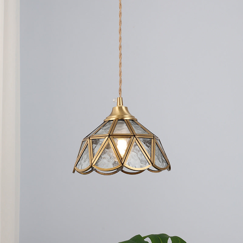 Nordic Vintage Glass Pendant Lights
