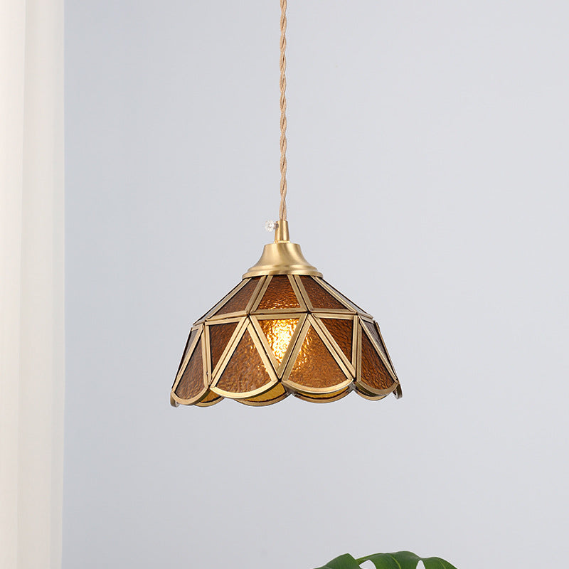 Nordic Vintage Glass Pendant Lights