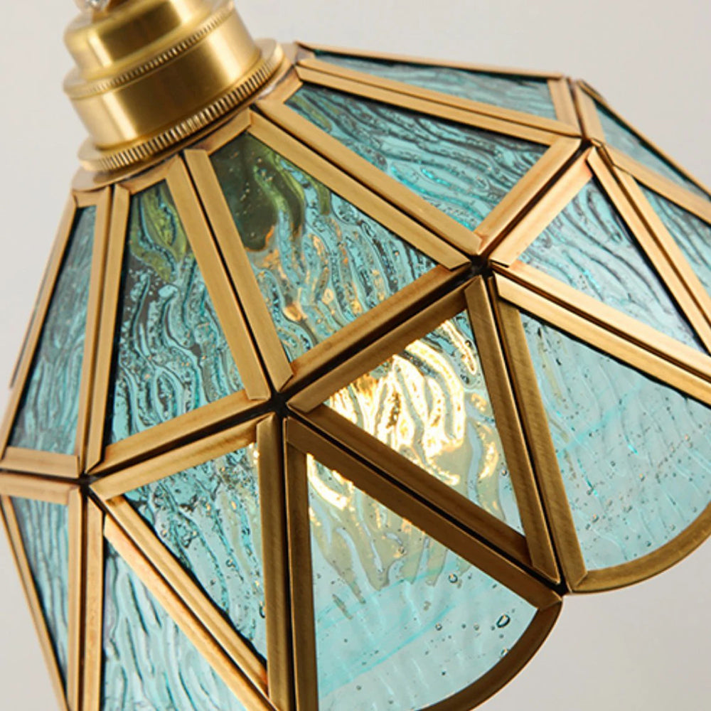 Nordic Vintage Glass Pendant Lights