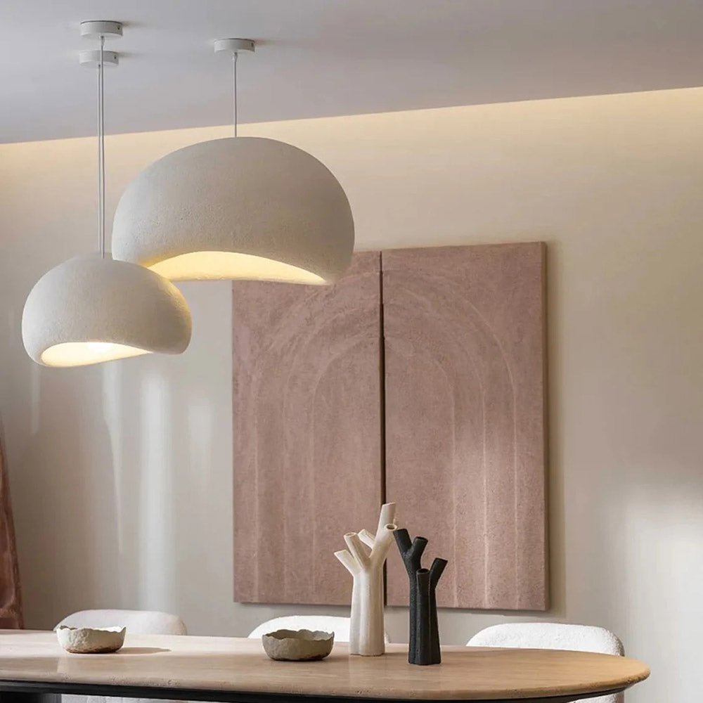 Nordic Style Resin Oval Pendant Lights
