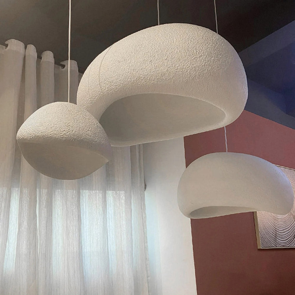 Nordic Style Resin Oval Pendant Lights