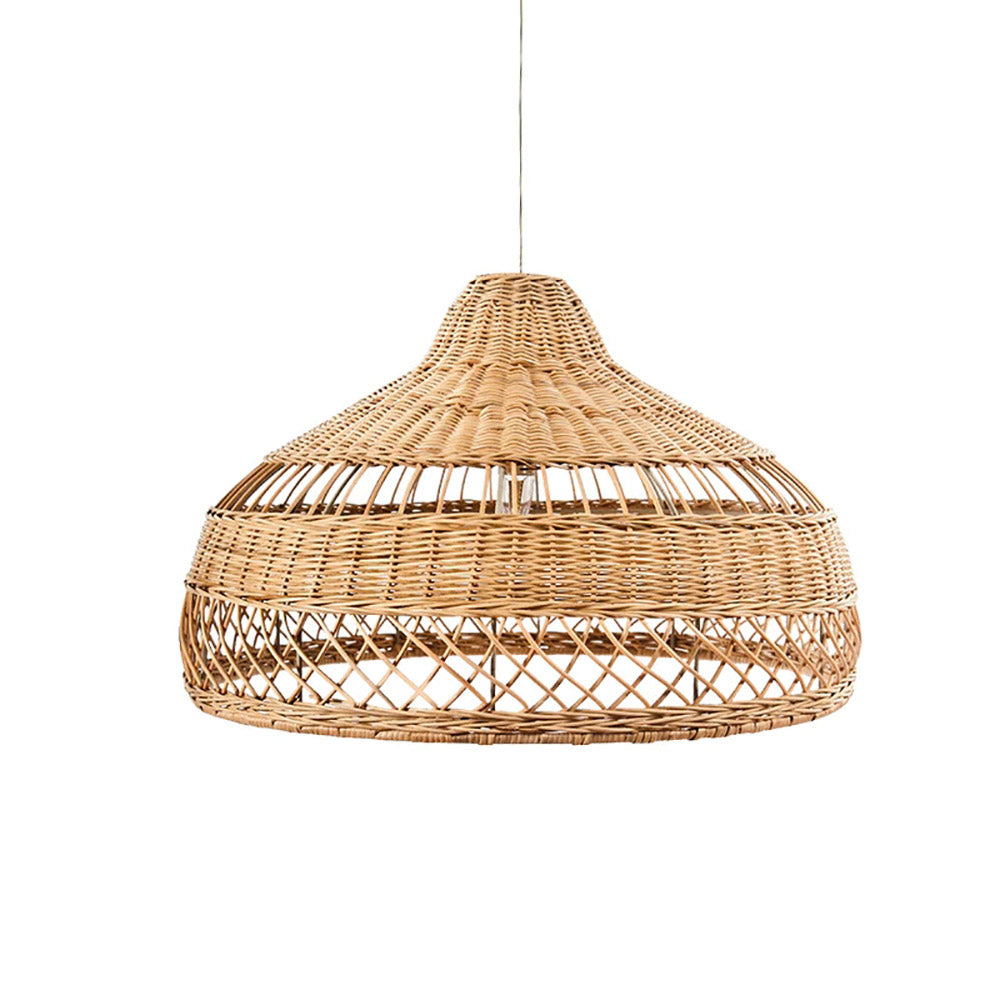 Wicker Basket Rattan Lamp Shade