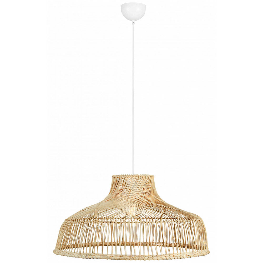 Rattan Woven Bowl Pendant Lights