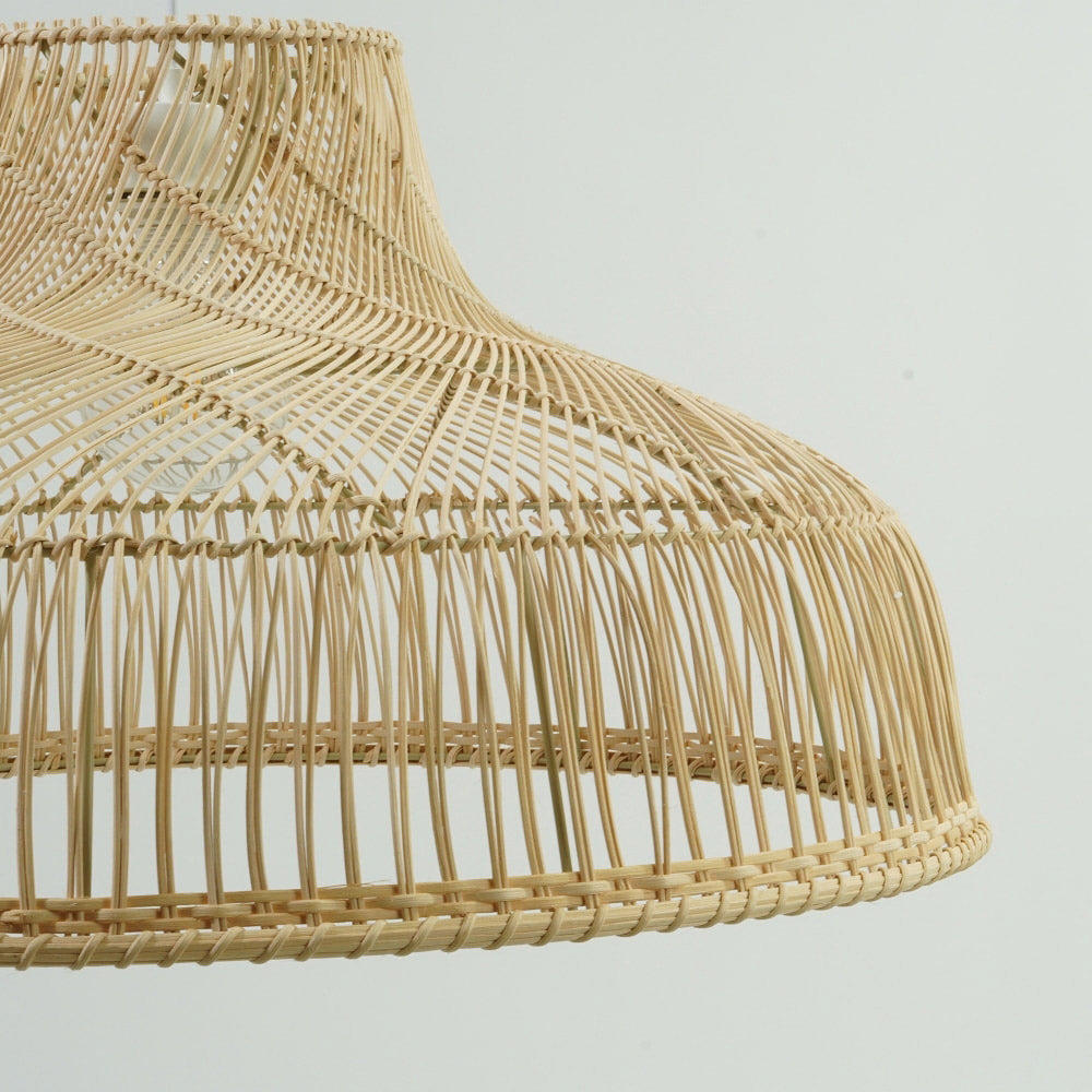 Rattan Woven Bowl Pendant Lights
