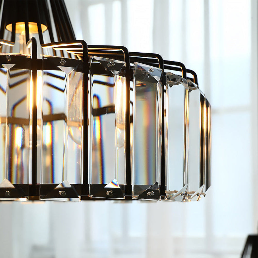 Modern Crystal Ceiling Light For Kitchen Island