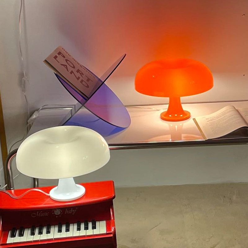 Led Mushroom Table Lamp For Bedroom Bedside