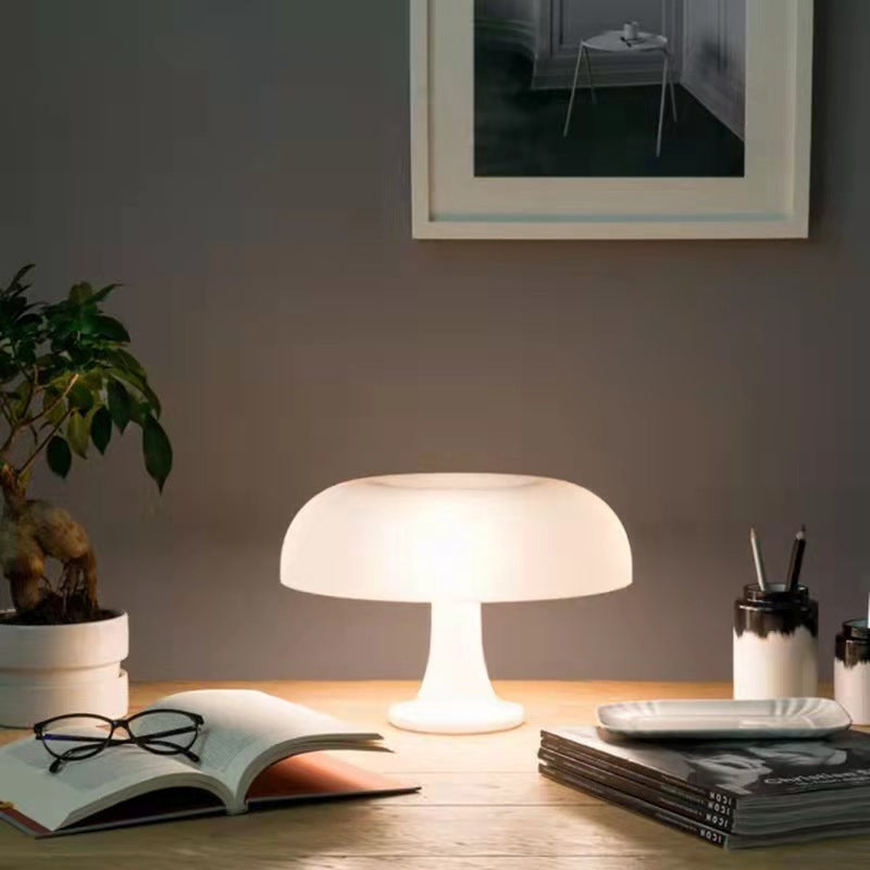 Led Mushroom Table Lamp For Bedroom Bedside
