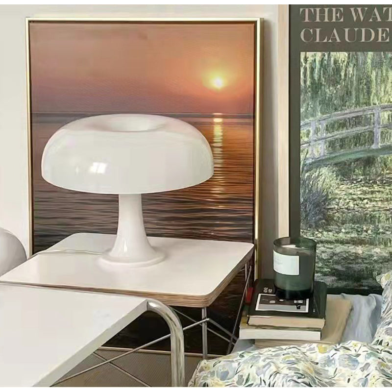Led Mushroom Table Lamp For Bedroom Bedside