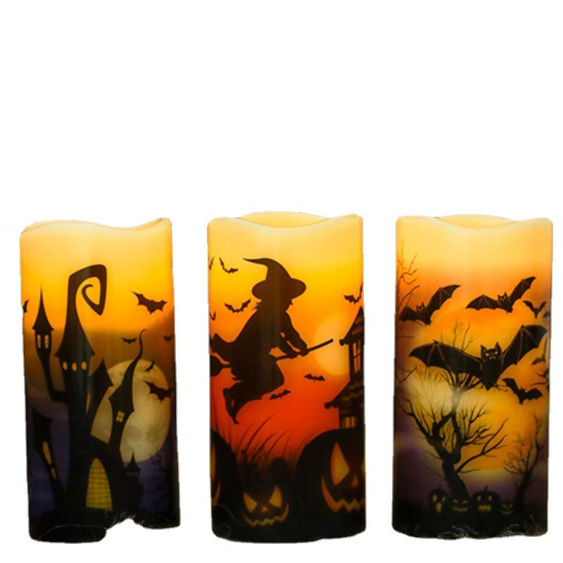 Halloween Decor LED Flameless Flickering Candles