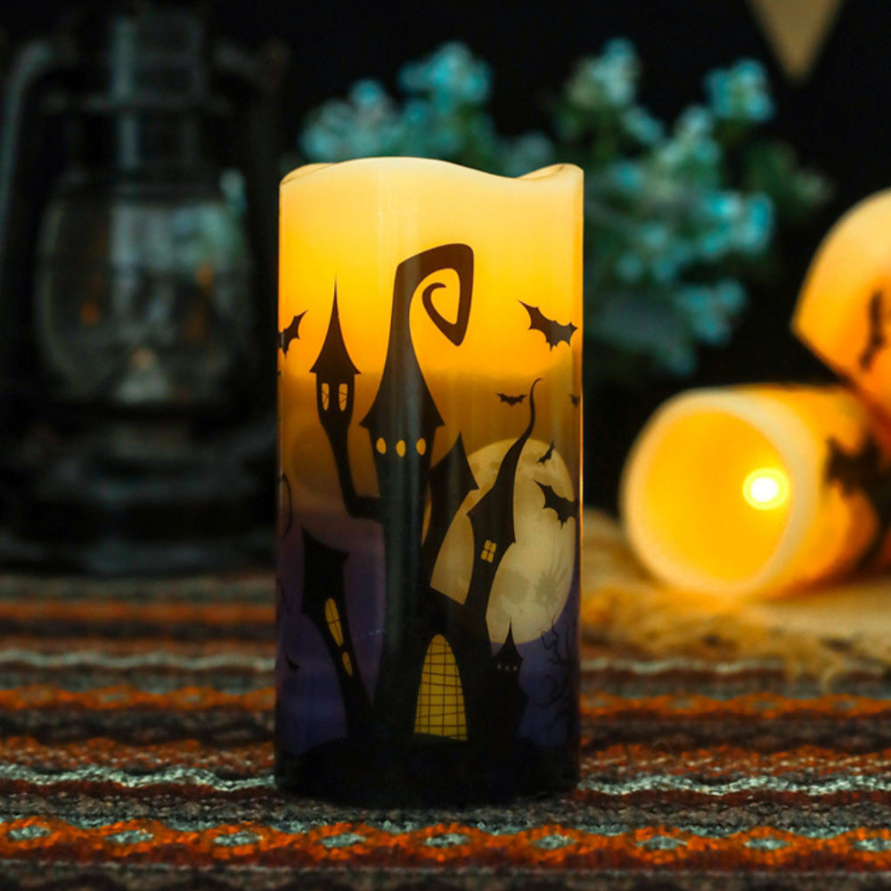 Halloween Decor LED Flameless Flickering Candles