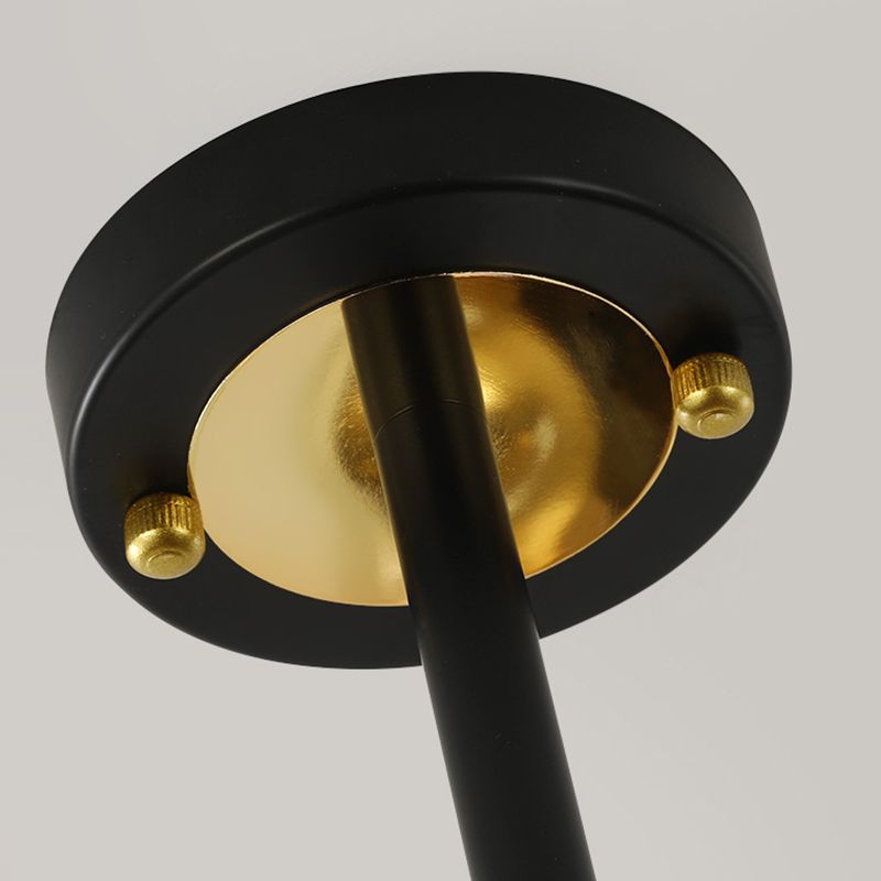 Postmodern Metal Ceiling Light Sputnik Shape Multi-light Pendant