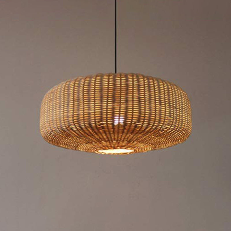 Woven Rattan Pendant Lighting