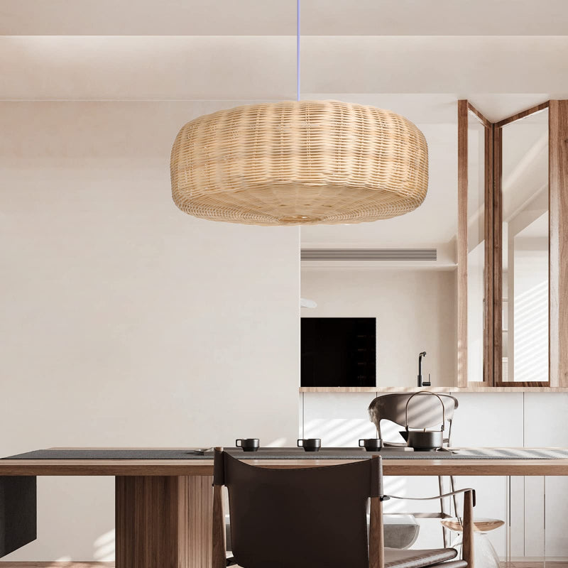 Woven Rattan Pendant Lighting