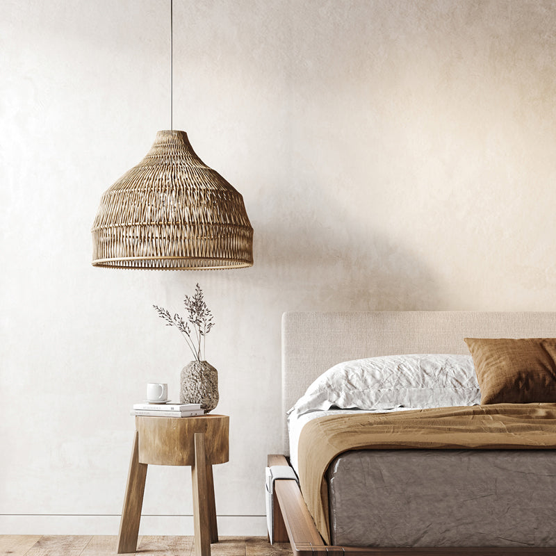 Rattan Pendant Light Woven Lampshade
