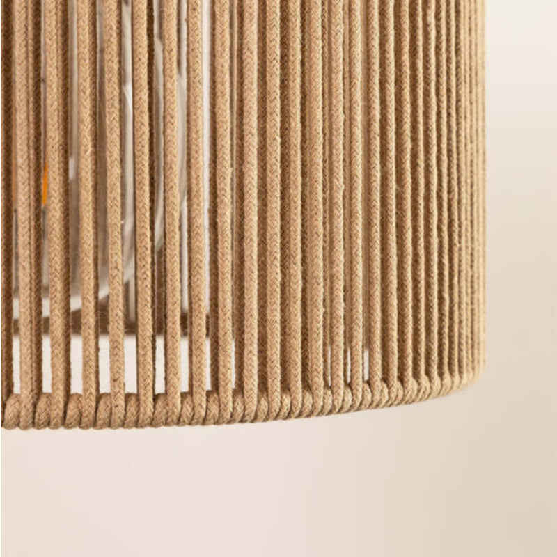 Boho Handmade Rope Woven Pendant Light