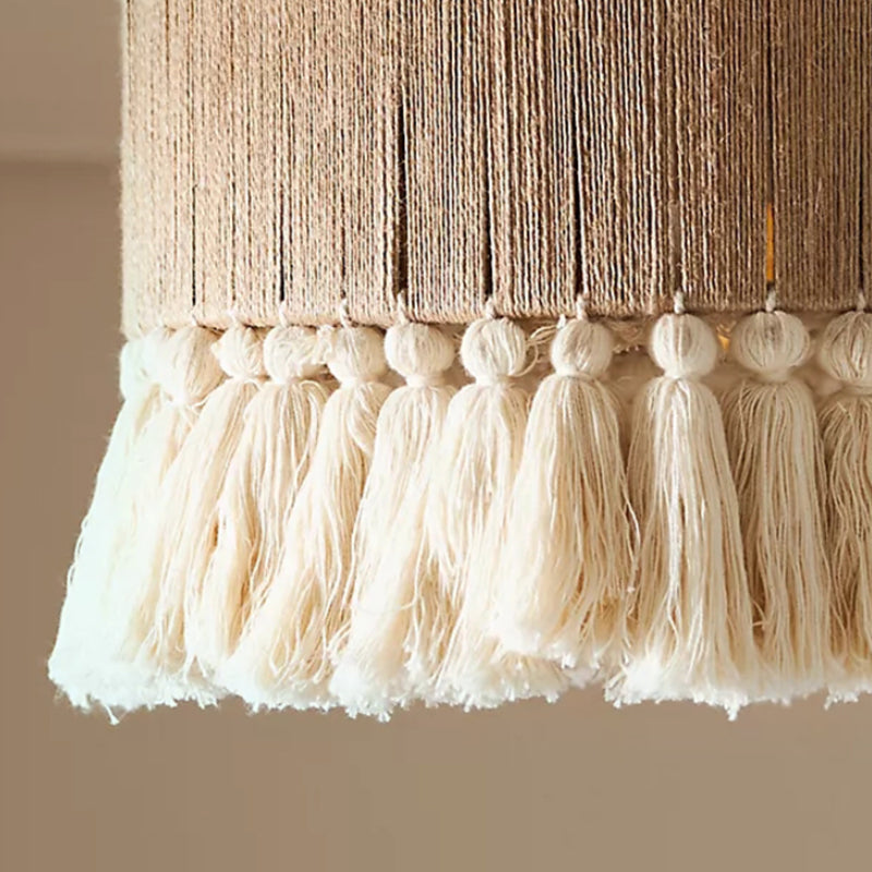 Bohemia Vintage Rope Tassel Chandelier