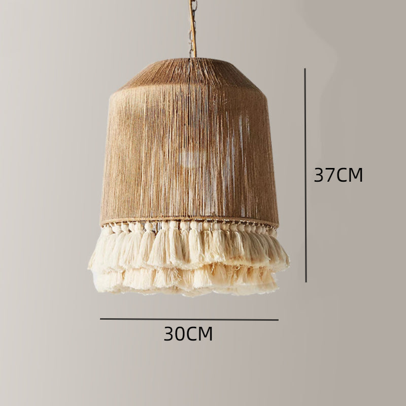 Bohemia Vintage Rope Tassel Chandelier