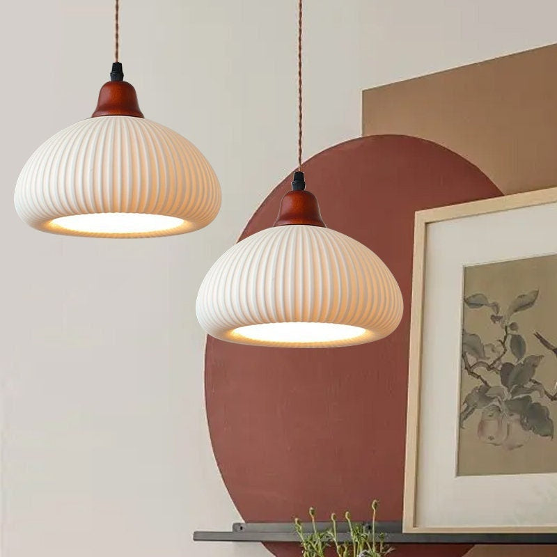 Nordic Vintage Ceramic Pendant Lights