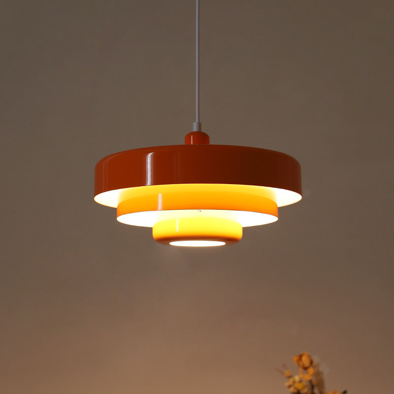 Single Head Pendant Light Medieval Iron Chandelier Retro