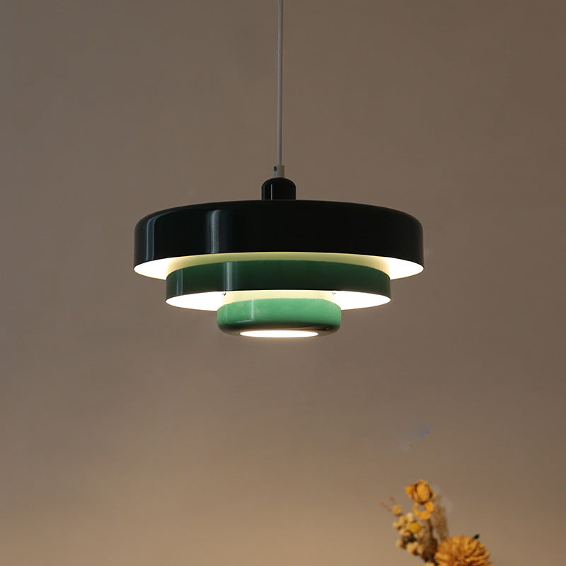 Single Head Pendant Light Medieval Iron Chandelier Retro