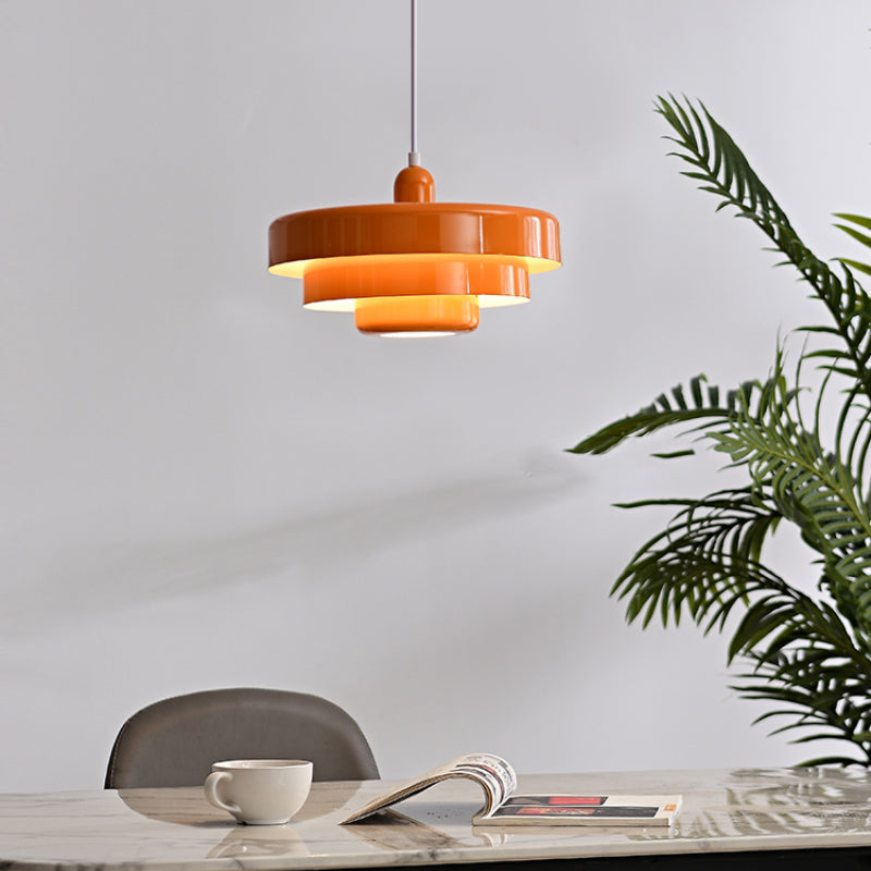 Single Head Pendant Light Medieval Iron Chandelier Retro