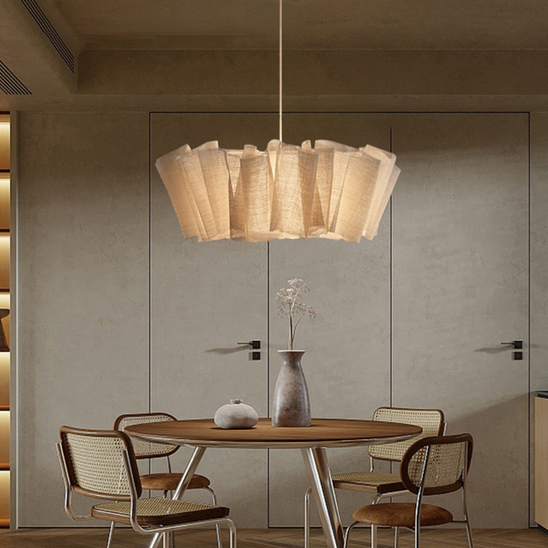 Nordic Fabric Pleated Pendant Lights
