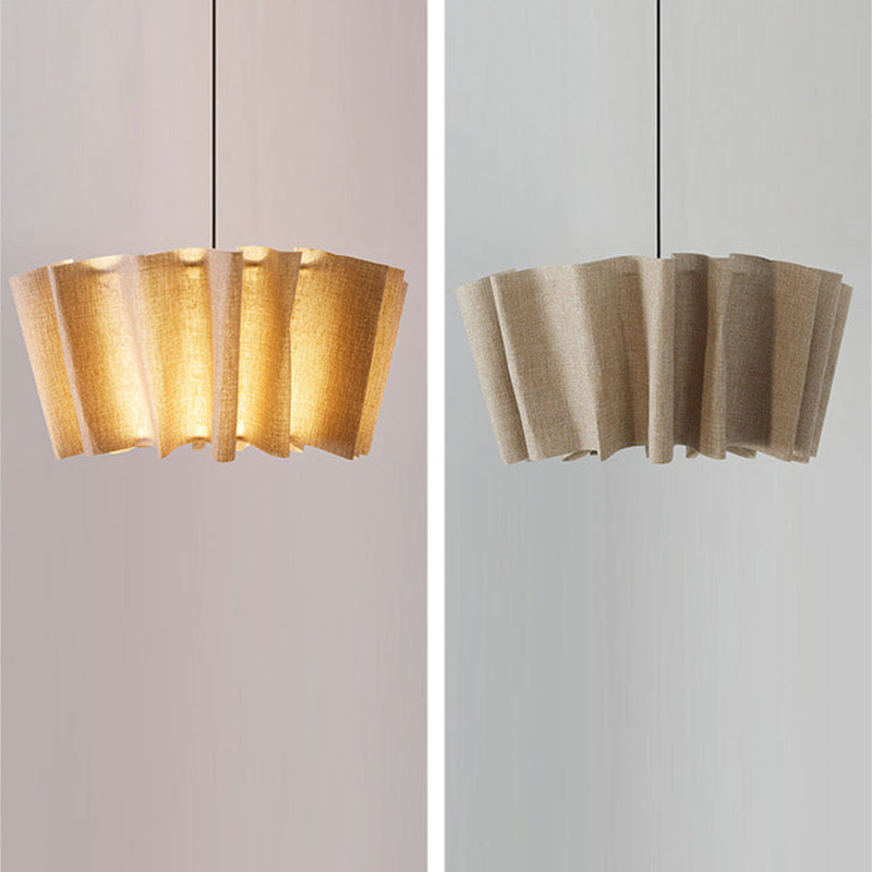 Nordic Fabric Pleated Pendant Lights