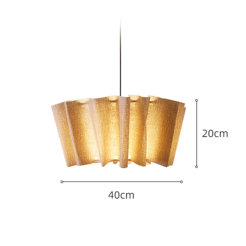 Nordic Fabric Pleated Pendant Lights